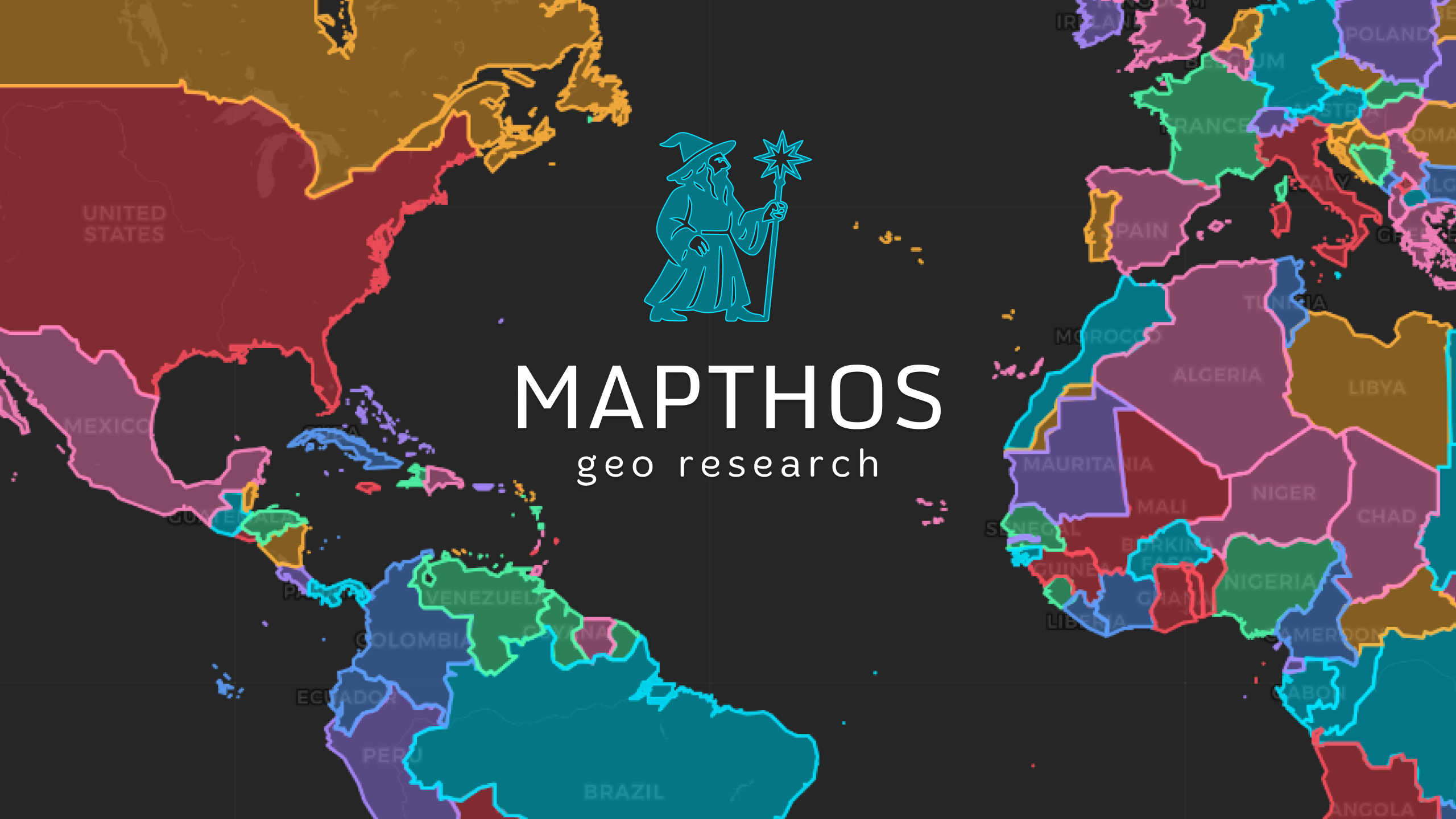 MAPTHOS AI map generator — interactive data visualization