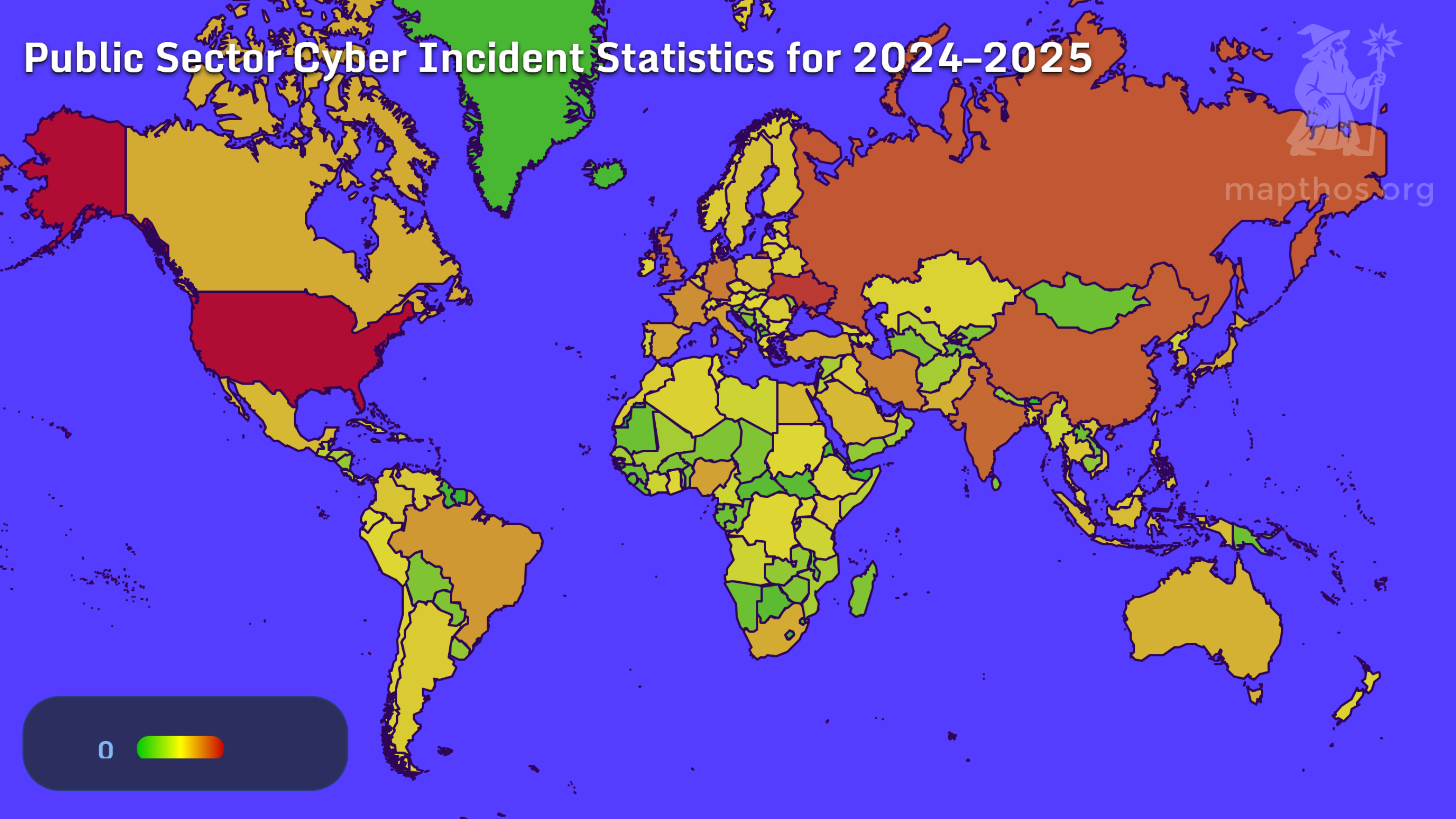 Public sector cyber incidents 2024–2025