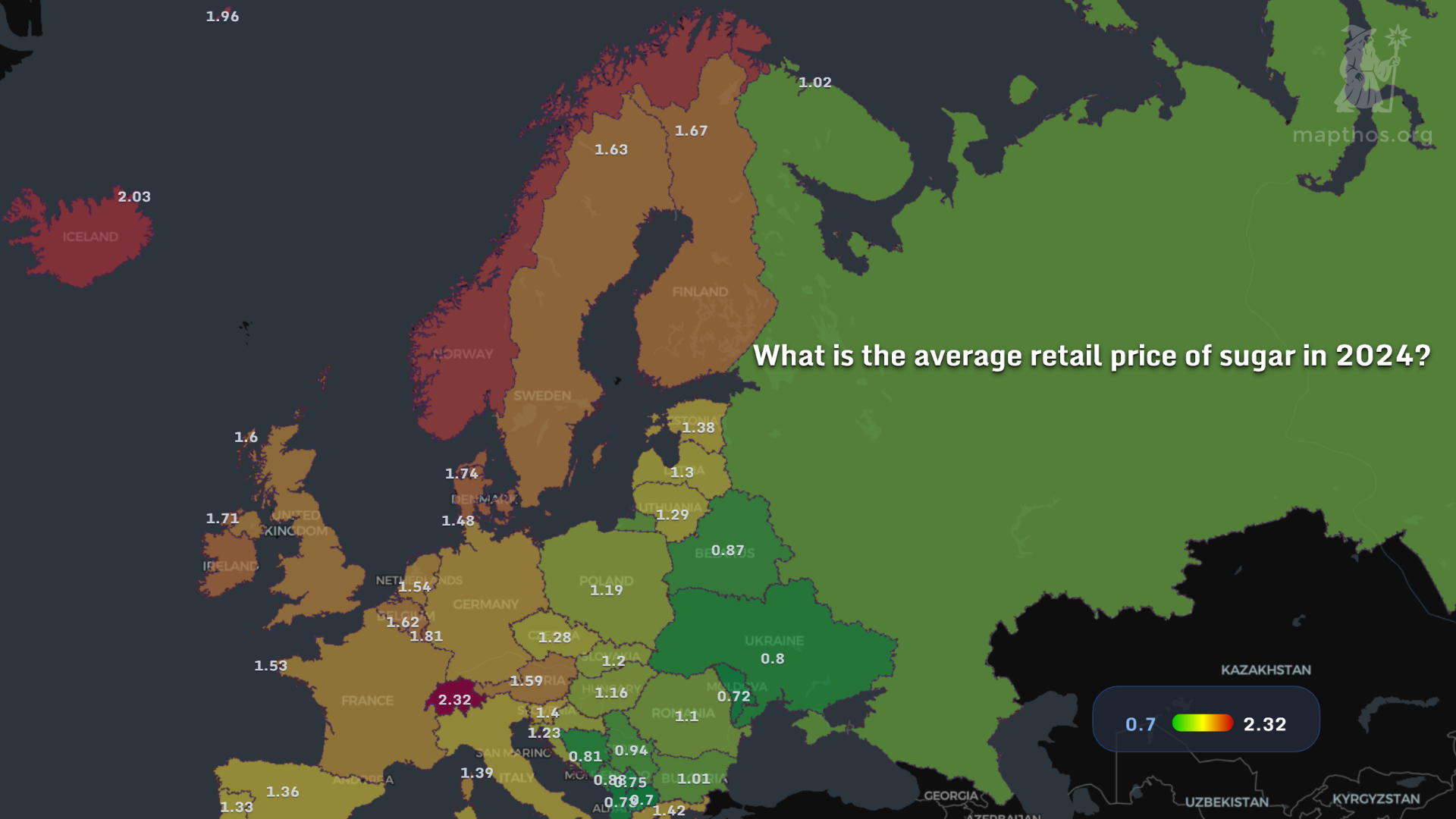 Insulin price comparison map