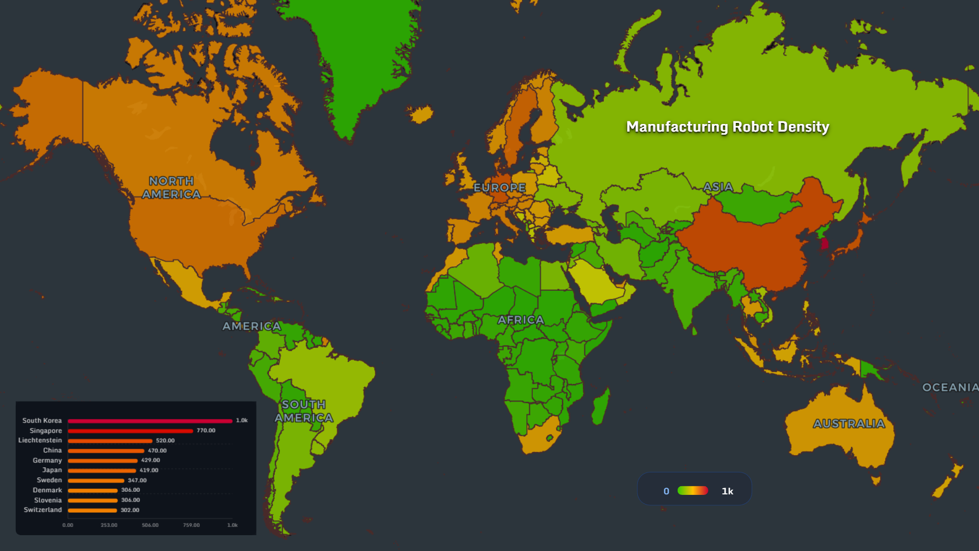 Global digital divide visualization 2026