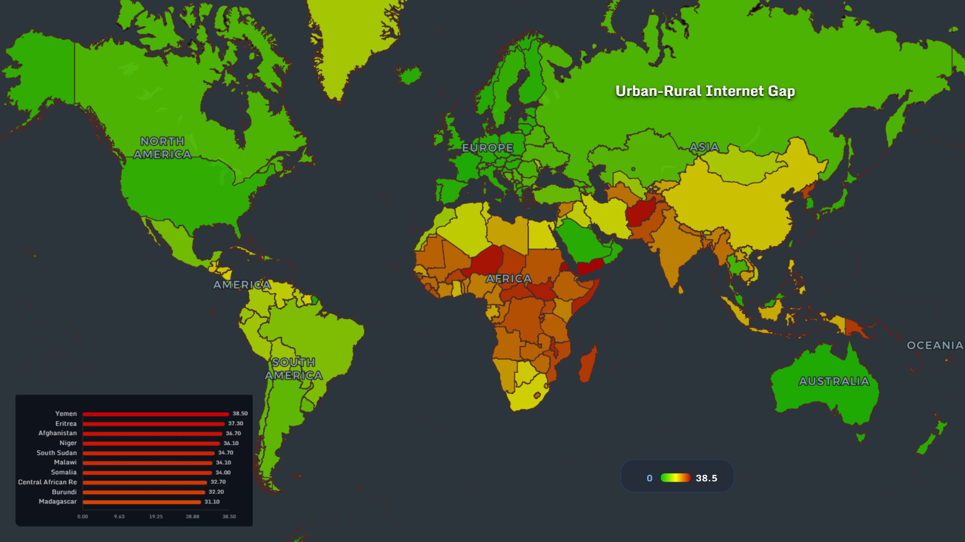 Urban rural internet gap map 2026
