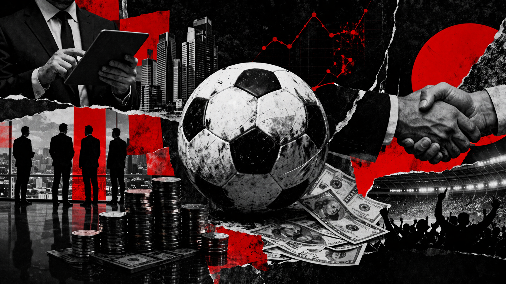 Global football finance and transfers visualization