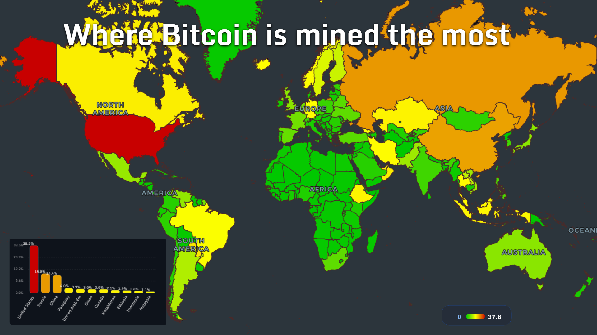 Countries with state-held Bitcoin reserves in 2026