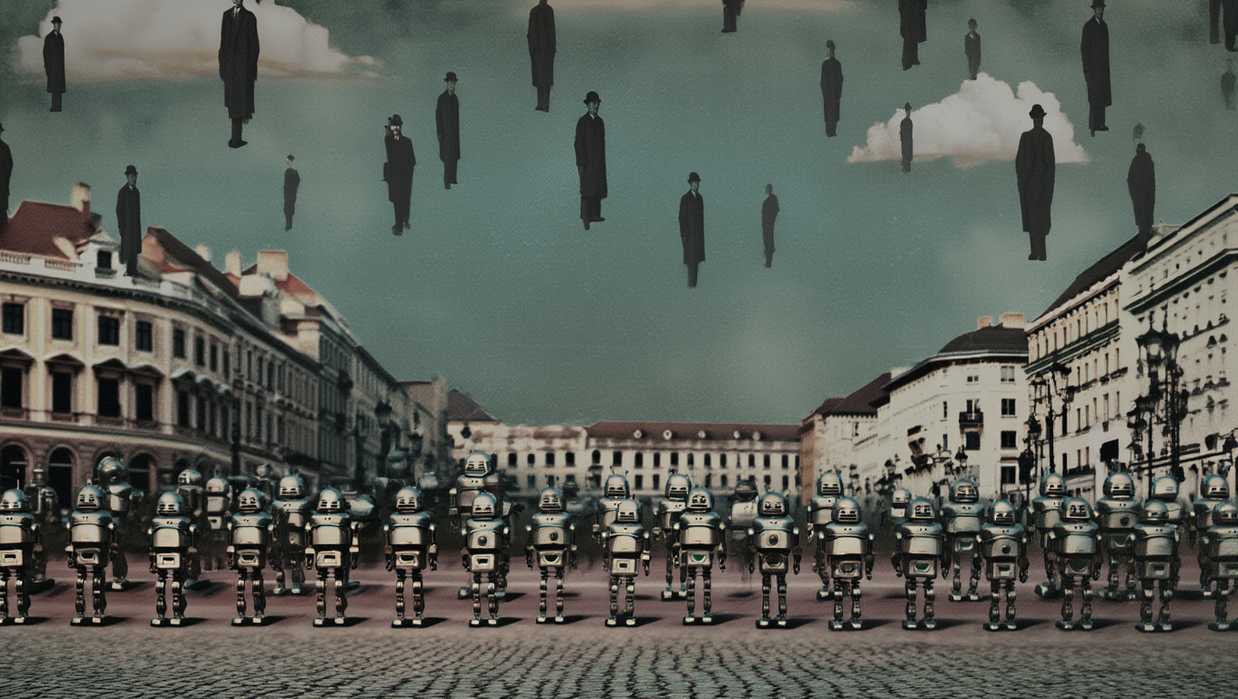 Global job cuts header visualization