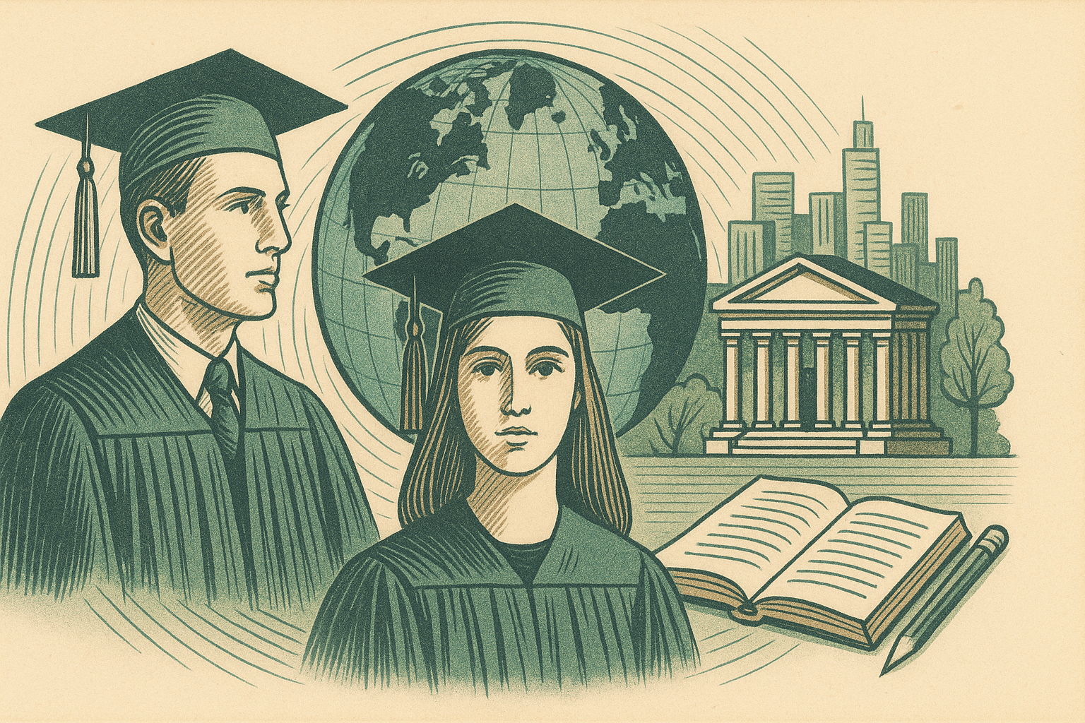 Global youth demographics visualized on a world map