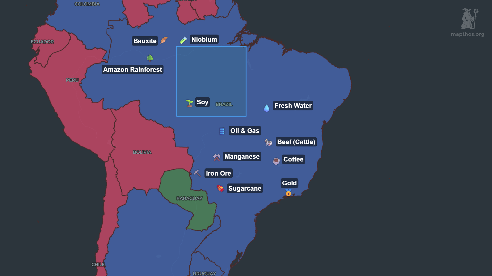 Brazil’s economic regions